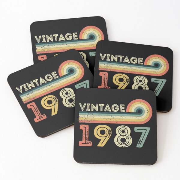 Item preview, Vintage 1987 34th Birthday - Born in 1987 designed and sold by meedTee.
