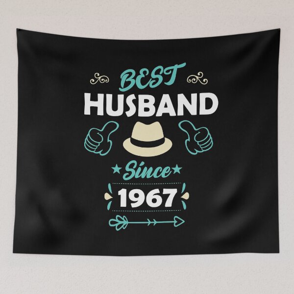 Item preview, Best Husband 1967 53th Wedding Day designed and sold by Ibu83.