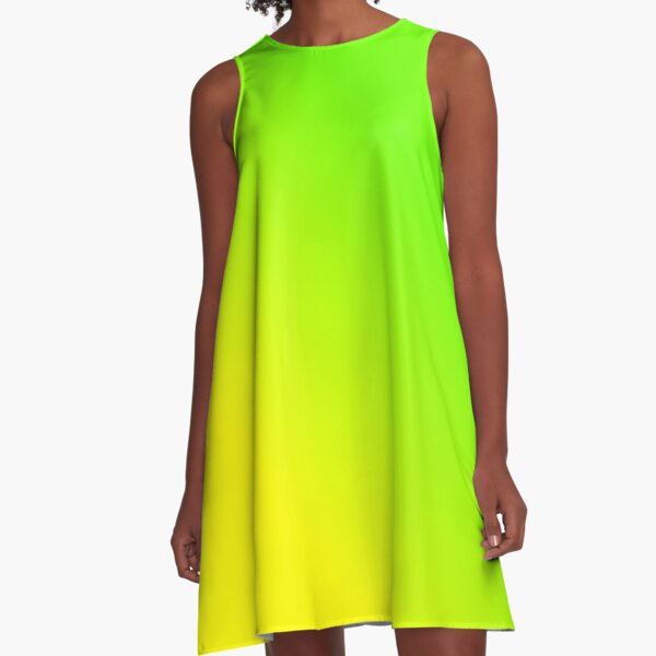 yellow green dresses