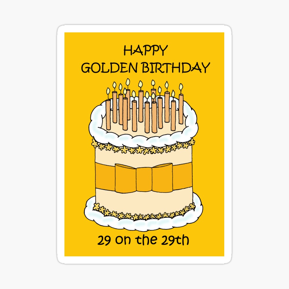 29th Birthday Cake Stock Photo - Download Image Now - 25-29 Years, Aging  Process, Baked - iStock