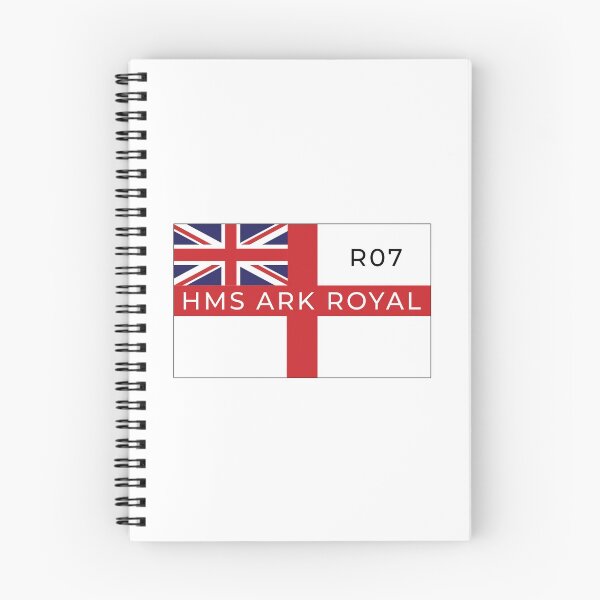 Item preview, HMS Ark Royal On British White Ensign - R07 - British Navy Invincible Class Aircraft Carrier designed and sold by Stuart Jones.