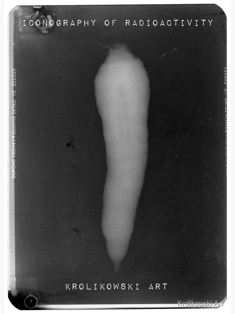 "Carrot (from "Iconography of Radioactivity" series)" Sticker by