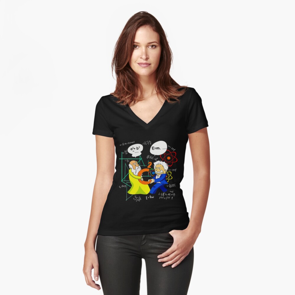 Item preview, Fitted V-Neck T-Shirt designed and sold by HarrisonBartell.
