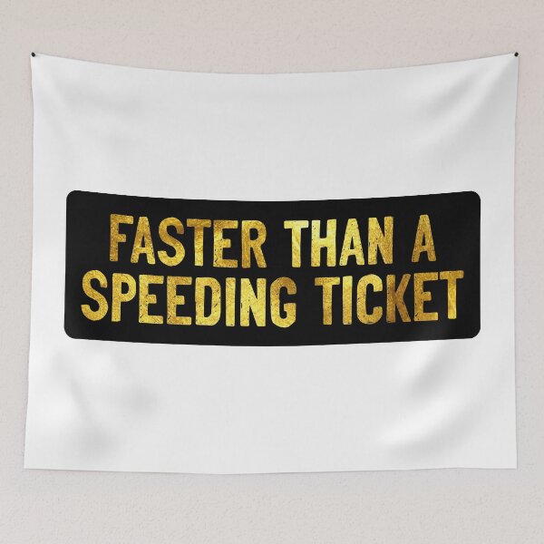 Item preview, Faster Than A Speeding Ticket Cool Biker designed and sold by Sour Soul.