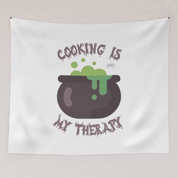 Item preview, Cooking Is My Therapy - Funny Therapist designed and sold by kcaandwu.