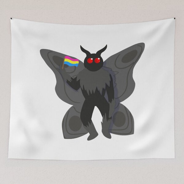 Item preview, Pansexual Mothman designed and sold by AllieJae.