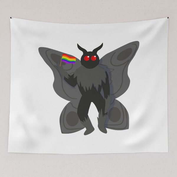 Item preview, LGBTQ Mothman Version 2  designed and sold by AllieJae.