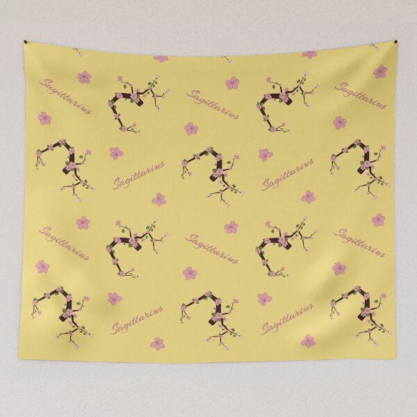 Item preview, Sunrise over Sagittarius Cherry/Apple Tree Branch Constellation designed and sold by Astrowl-.
