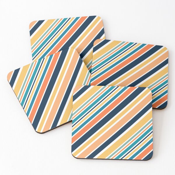 Item preview, Colorful diagonal stripes design designed and sold by BattaAnastasia.