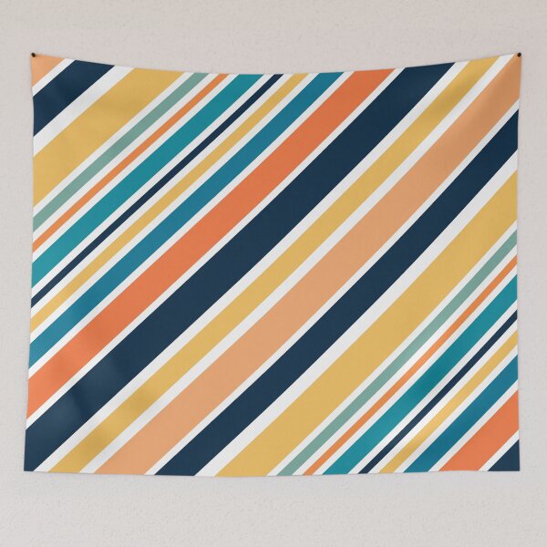 Item preview, Colorful diagonal stripes design designed and sold by BattaAnastasia.