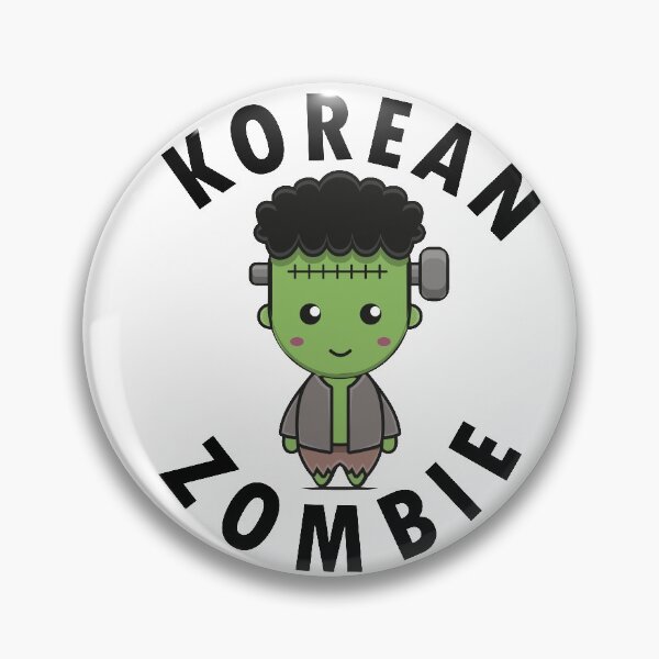Item preview, Korean zombie green zombie standing designed and sold by abhishekarts.