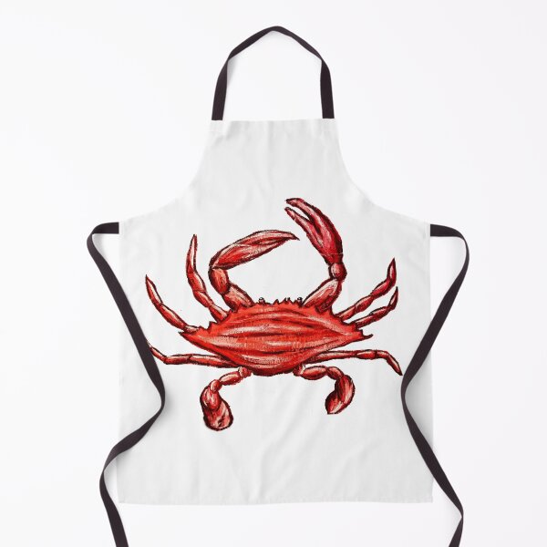 Item preview, Reb Crab Seafood Acrylic Painting designed and sold by Jada Clark.