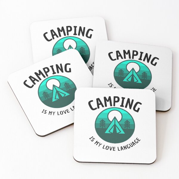 Item preview, Camping is My Love Language designed and sold by AryabyDesign.