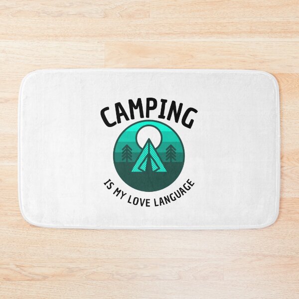 Item preview, Camping is My Love Language designed and sold by AryabyDesign.