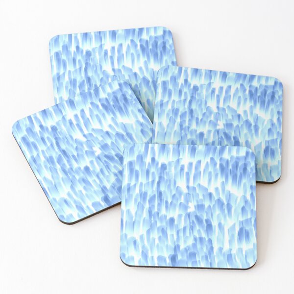 Item preview, Blue Abstract Watercolor Art Pattern designed and sold by hopecope.