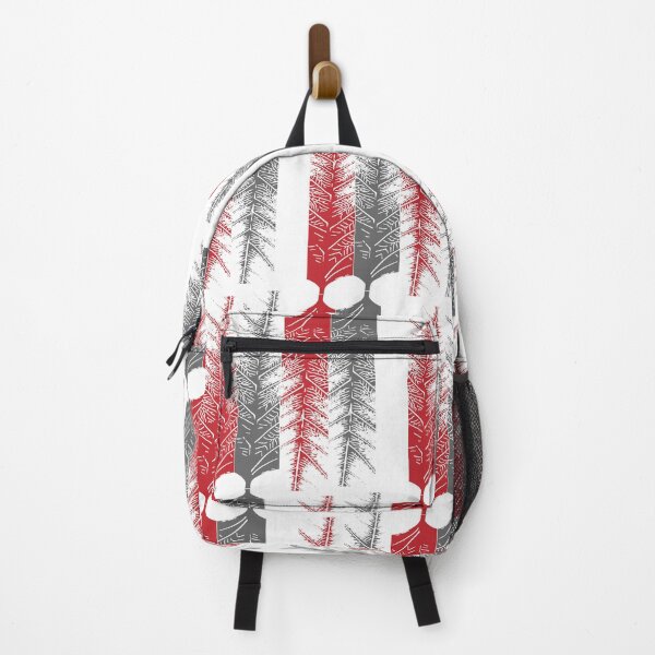 Item preview, Magic leaf Red Gray designed and sold by Fashion Goz.