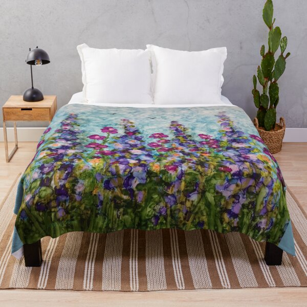 Item preview, Delphinium Garden designed and sold by Jana M Gray.