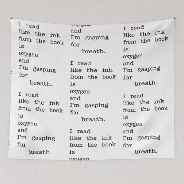 Item preview, I read Like the Ink From the Book is Oxygen designed and sold by Jackchann.