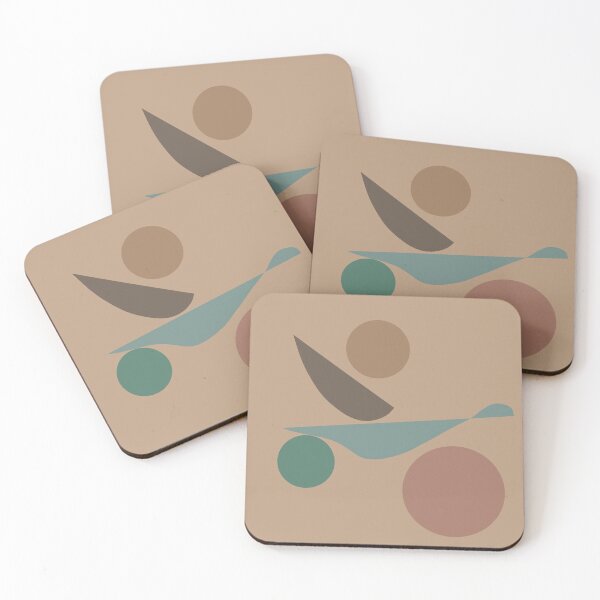 Item preview, Geometric abstract art, neutral abstract art designed and sold by hvasilevshop.