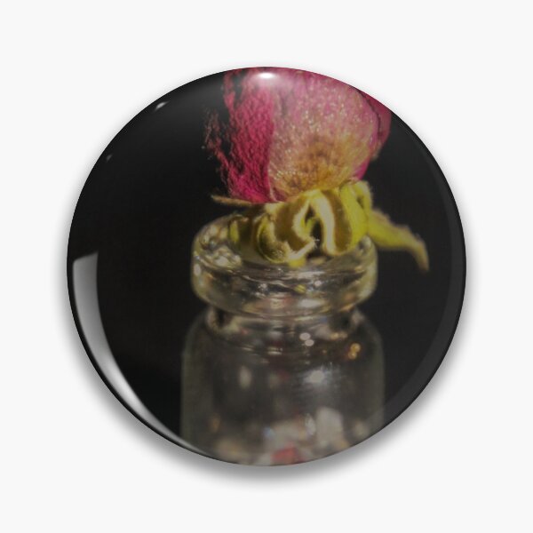 Item preview, miniature rose bottle designed and sold by Perggals© - Stacey Turner.