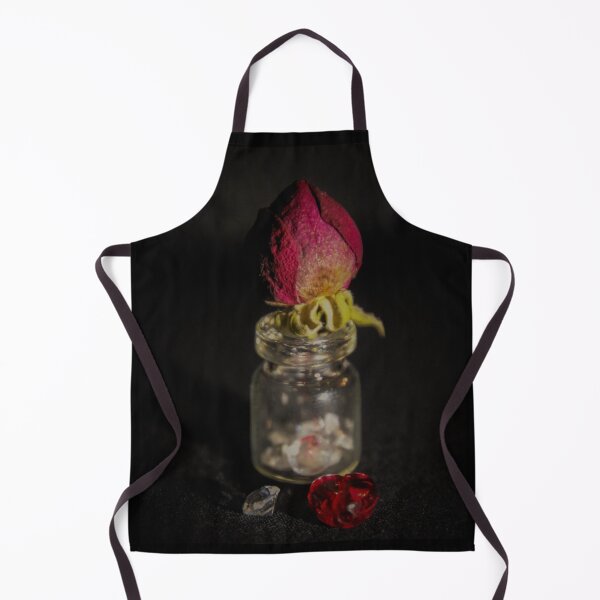Item preview, miniature rose bottle designed and sold by Perggals© - Stacey Turner.
