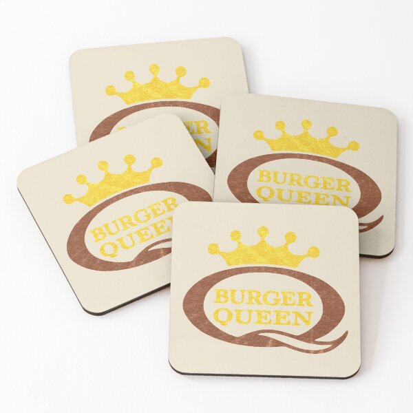 Item preview, Retro Burger Queen 1970s Fast Food Restaurant designed and sold by turboglyde.