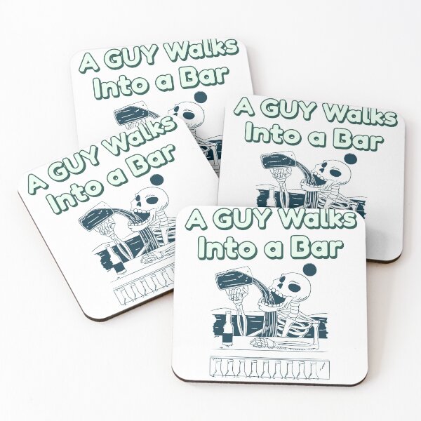 Item preview, A Guy Walks Into A Bar designed and sold by AryabyDesign.
