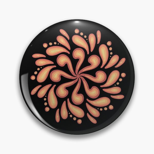 Item preview, Splashy mandala designed and sold by hetalTale.