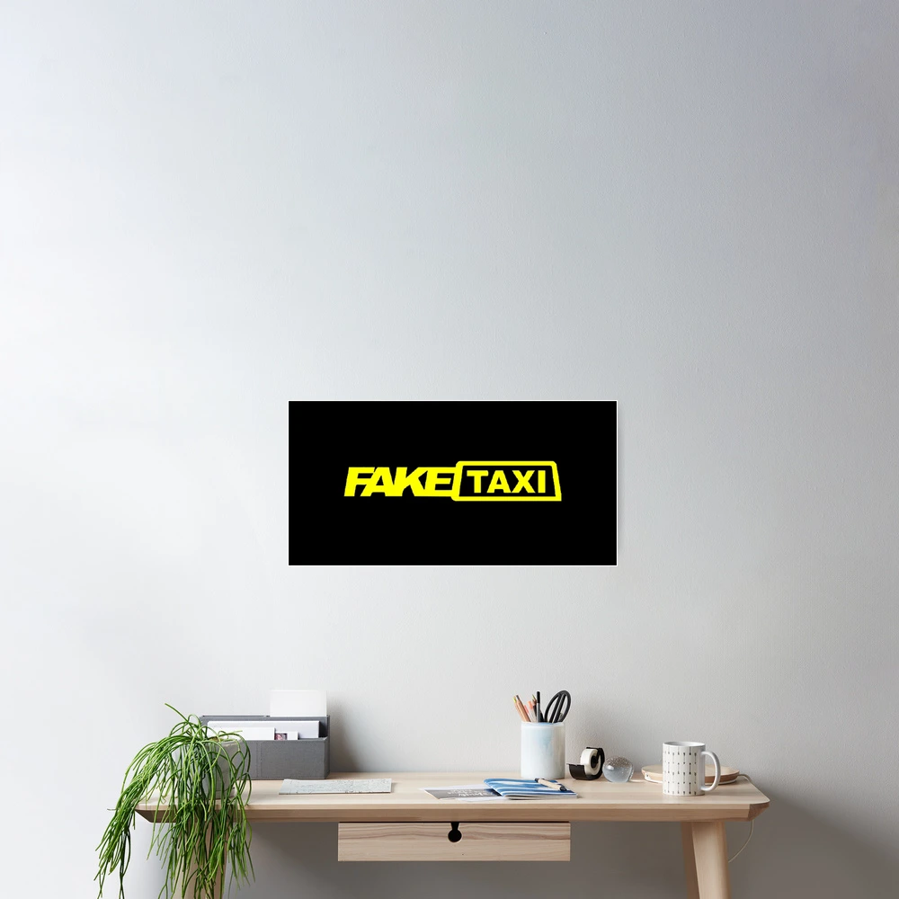 Fake Taxi Original logo T-Shirt Sticker Mask Edit