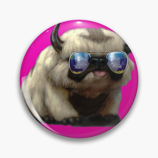 Item preview, Appa with a choppa, thug life pink version designed and sold by endless-miko.