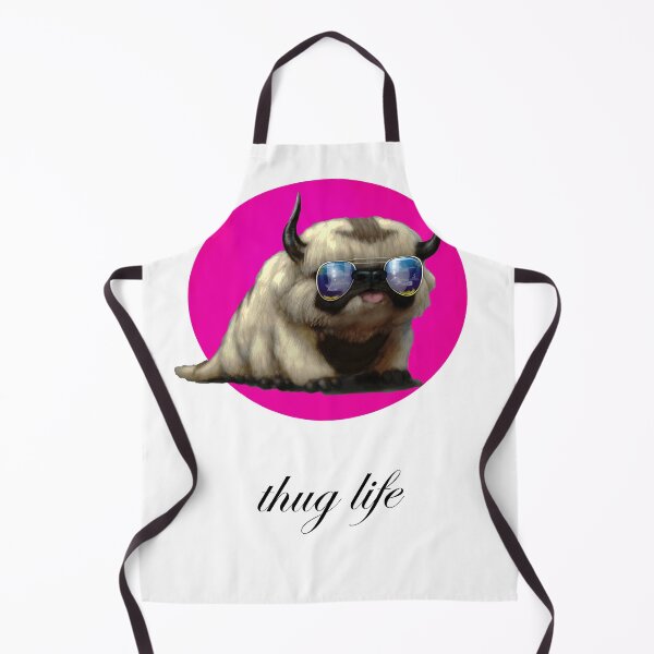 Item preview, Appa with a choppa, thug life pink version designed and sold by endless-miko.