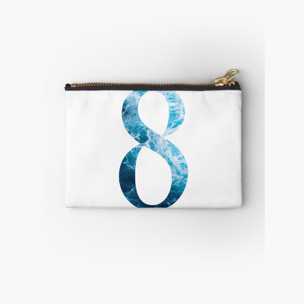 Item preview, Ocean Waves Number 8 designed and sold by LiveAndGlow.