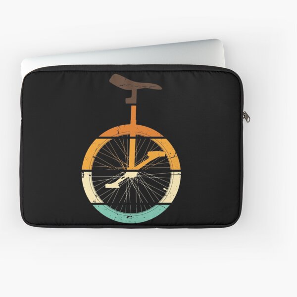 Vintage Unicycle Cycling Unicyclist Unicycling Laptop Sleeve