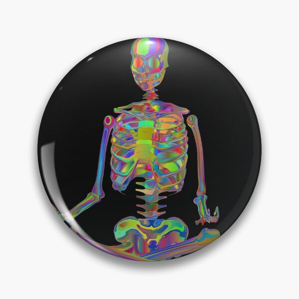 Item preview, Meditation Human Skeleton Design designed and sold by ParadoxEnvision.