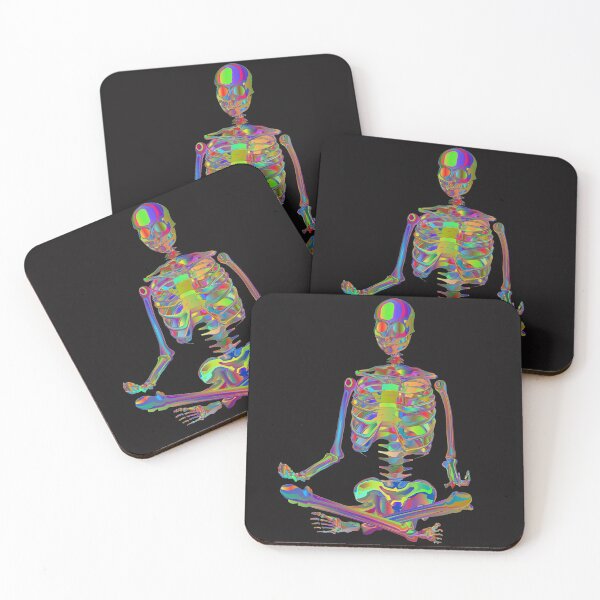 Item preview, Meditation Human Skeleton Design designed and sold by ParadoxEnvision.