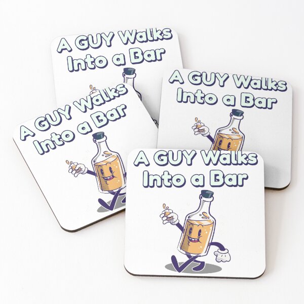 Item preview, A Guy Walks Into A Bar designed and sold by AryabyDesign.