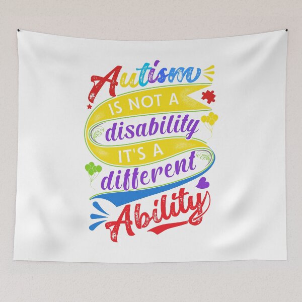 Item preview, Autism Is Not A Disability It's A Different Ability designed and sold by mymysterycloset.