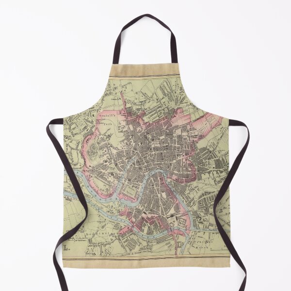 Item preview, Old Bristol UK Map (1872) Vintage Southwest England City Atlas designed and sold by BravuraMedia.