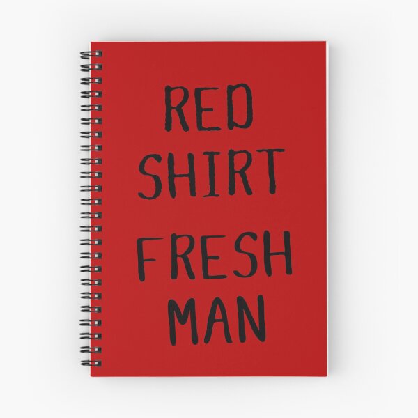 Artikelvorschau, Redshirt-Neuling-wesentliches T-Shirt entworfen und verkauft von kstrafen.