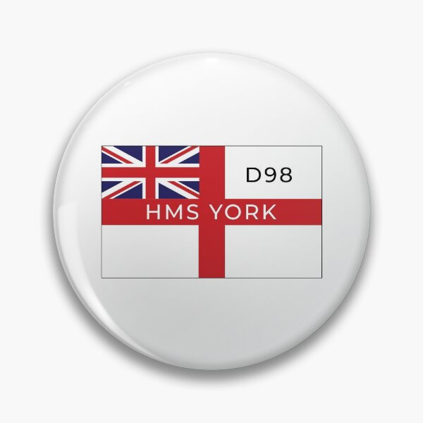 Item preview, HMS York On British White Ensign - D98 - British Navy Type 42 Destroyer designed and sold by Stuart Jones.