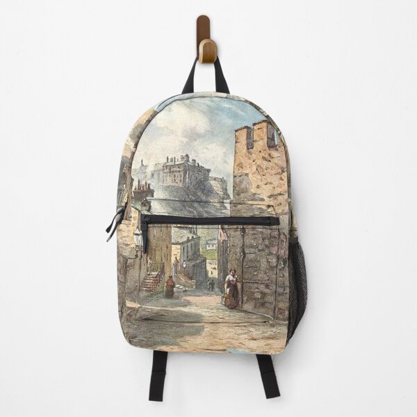 Item preview, Vintage Illustration of Edinburgh Castle from the Flodden Wall Vennel, Edinburgh designed and sold by yourscotland.
