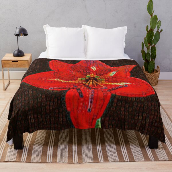 Item preview, Red Amaryllis Flower 1 designed and sold by Pretty-Bird.