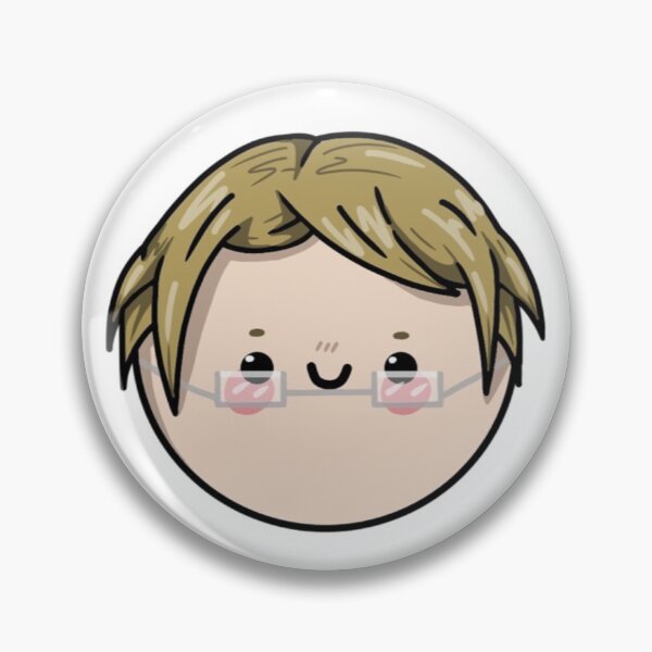 Item preview, Byakuya Togami emoji design ✌︎︎ designed and sold by CabbageCrafts.