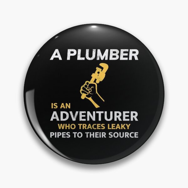 Item preview, Plumber Plumbing Craftsman Pipe fitter Funny Joke designed and sold by CuteDesigns1.
