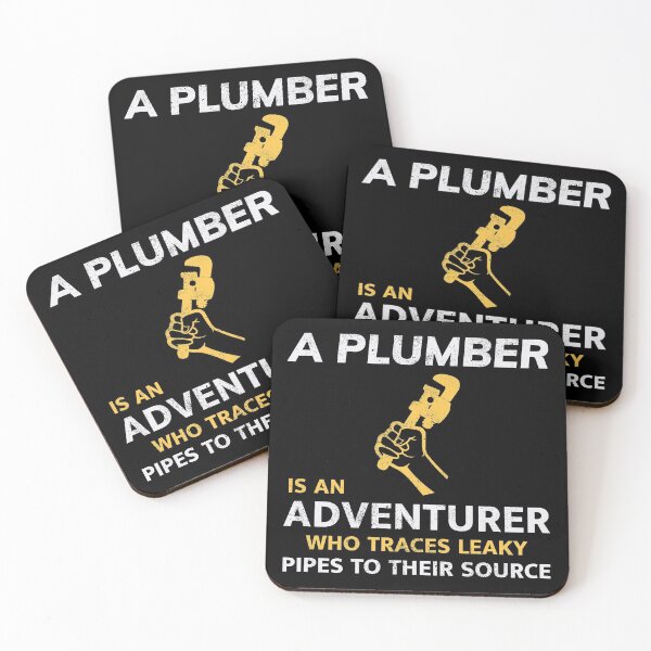 Item preview, Plumber Plumbing Craftsman Pipe fitter Funny Joke designed and sold by CuteDesigns1.