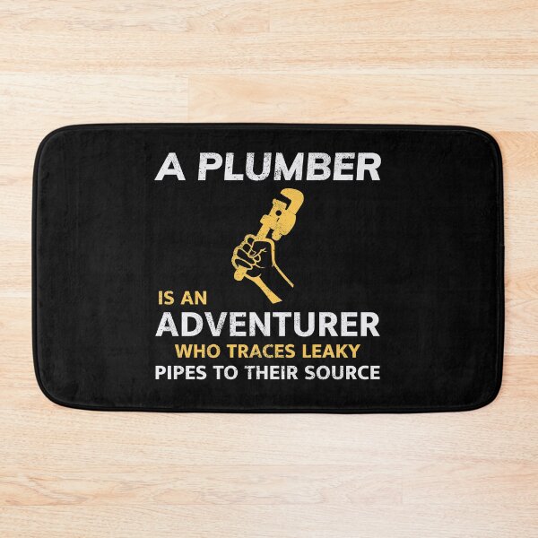 Item preview, Plumber Plumbing Craftsman Pipe fitter Funny Joke designed and sold by CuteDesigns1.