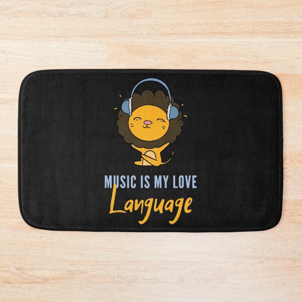 Item preview, Music is My Love Language designed and sold by OliOuterBrands.