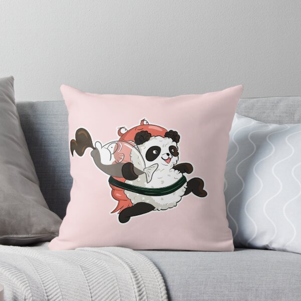 Item preview, Cute Panda sushi with soy sauce fish designed and sold by Shinchiller.