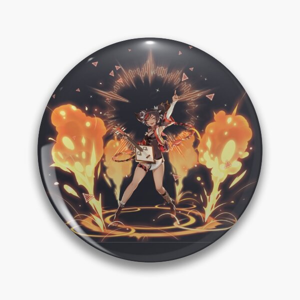 Item preview, Genshin Impact, Sticker, Bottle, Notebook, Xinyan Badges designed and sold by wikiluk.