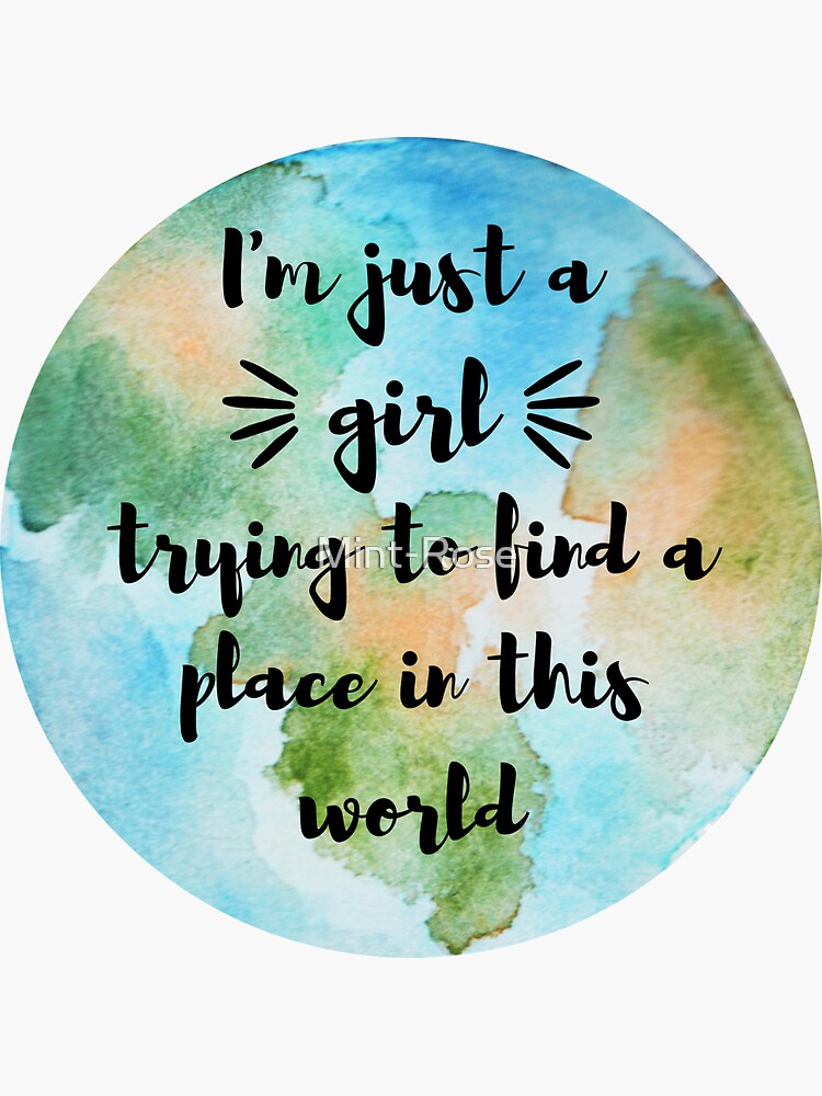 A Place in This World lyrics - Taylor Swift - Sticker